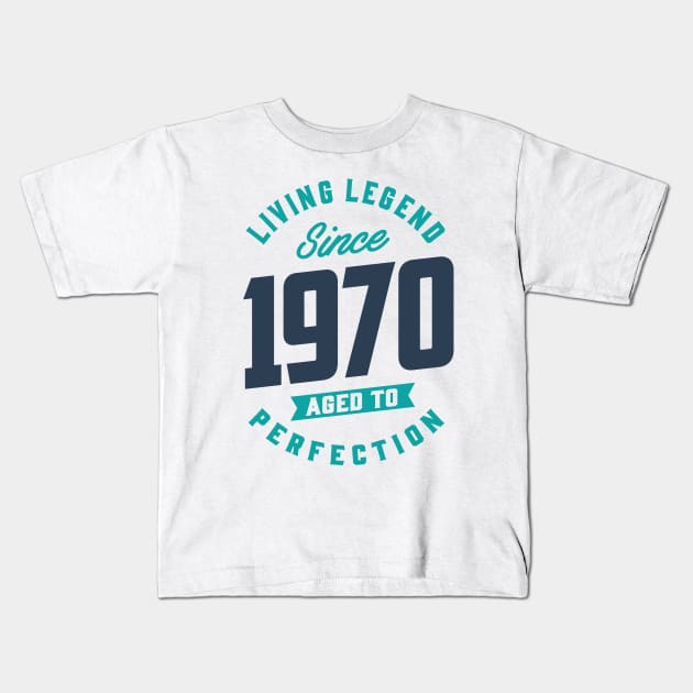 Since 1970 Kids T-Shirt by C_ceconello